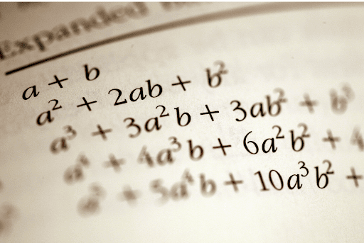 algebra problems on a sheet of paper