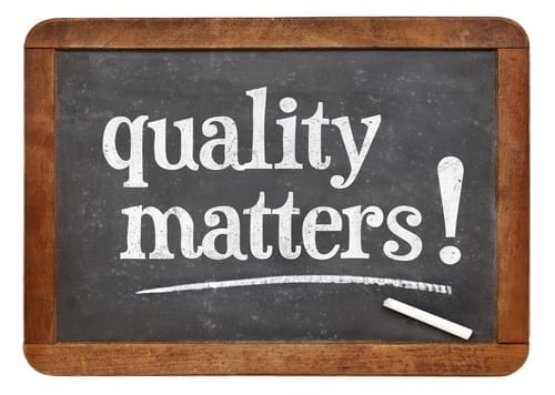 quality matters