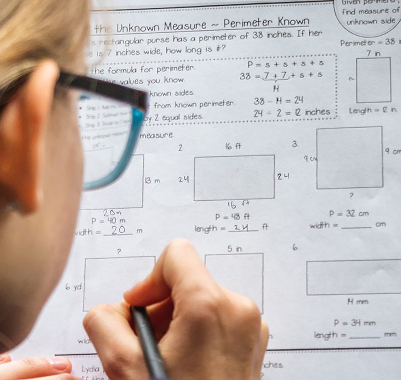 learning loss: student recovers by doing math